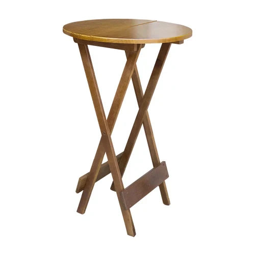 Conjunto de Mesa Bistrô de Madeira com 4 Cadeiras Dobravel Ideal para Bar e Restaurante Mel