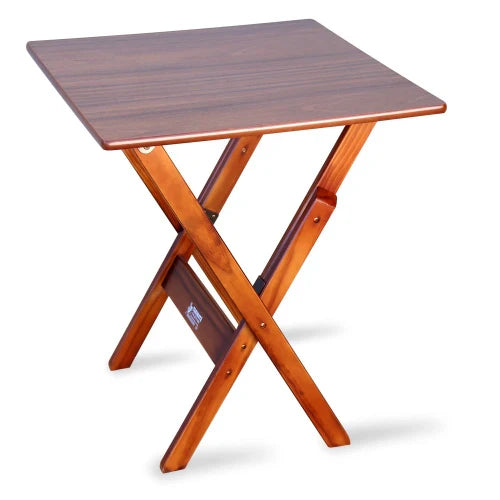 Jogo de Mesa com 4 Cadeiras Dobravel 70x70 para Area Gourmet - Imbuia